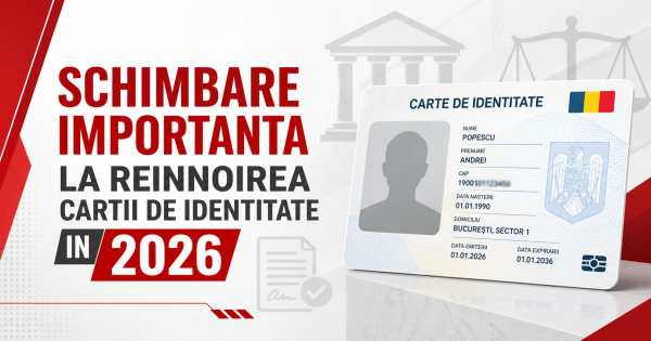 Schimbare importanta la cartea de identitate in 2026: fara certificat de nastere la reinnoire
